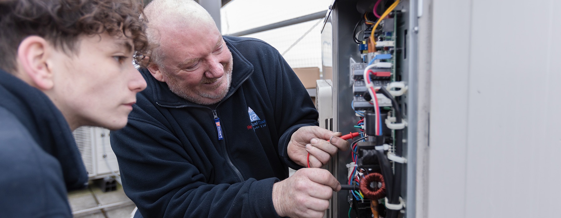 server room AC checking