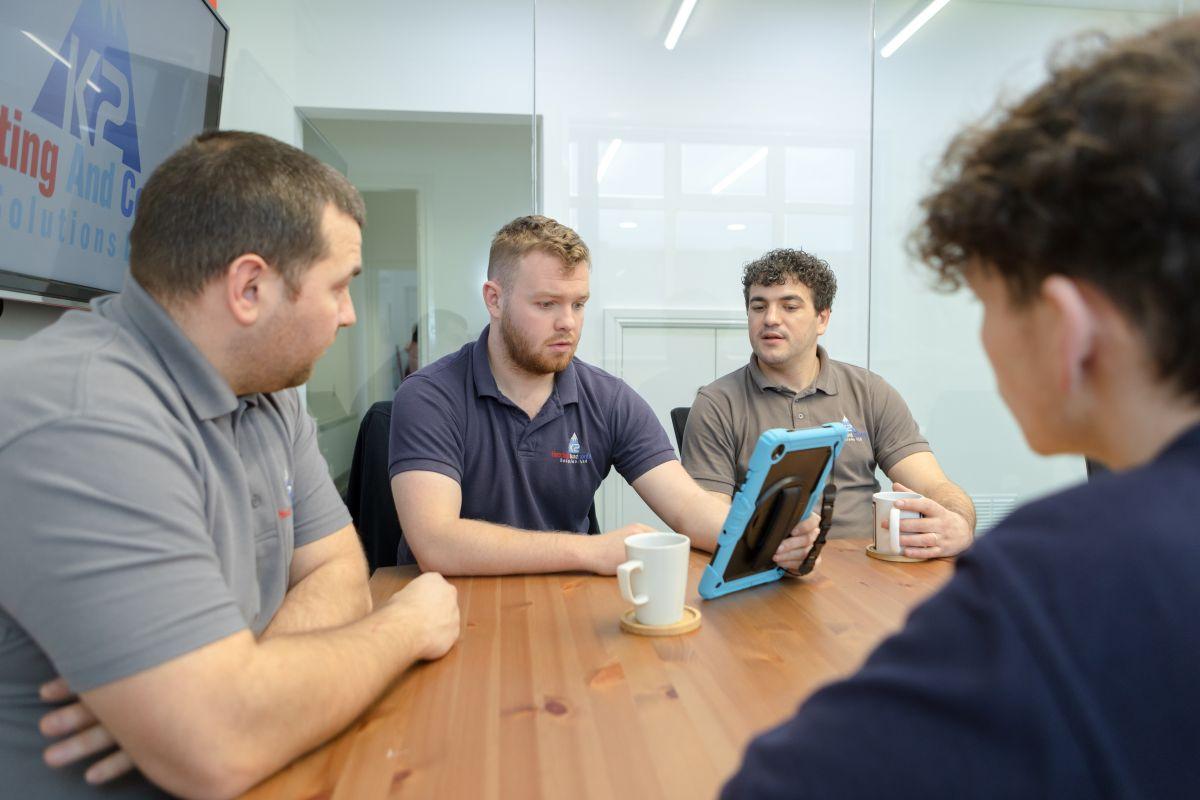 K2 Team of Engineers doing Air Conditioning Initial Consultation
